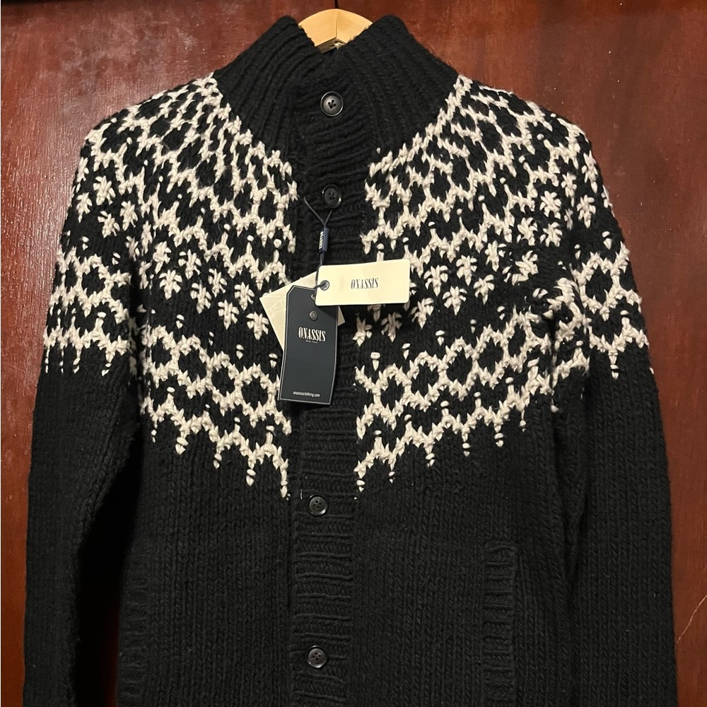 Men’s Onassis Wool Cashmere Blend Sweater